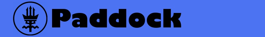 paddock swimming pool company logo